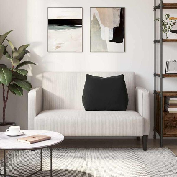 vidaXL H&aacute;tp&aacute;rna Fekete 60 x 20 x 50 cm B&aacute;rsonyos sz&ouml;vet