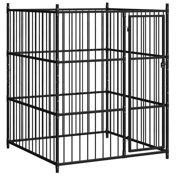 vidaXL k&uuml;lt&eacute;ri kutyakennel 150 x 150 x 185 cm