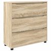 vidaXL T&aacute;rol&oacute;szekr&eacute;ny Sonoma t&ouml;lgy 80 x 31 x 81 cm Faanyag
