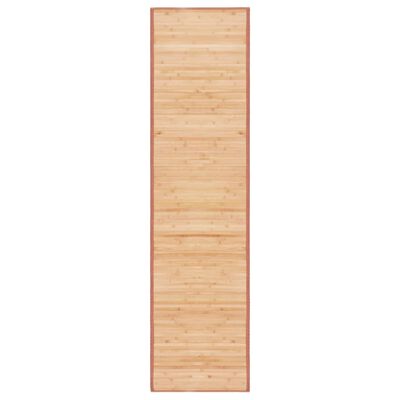 vidaXL barna bambusz szőnyeg 80 x 300 cm