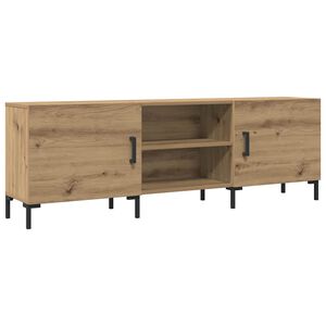vidaXL k&eacute;zműves t&ouml;lgy sz&iacute;nű szerelt fa TV-szekr&eacute;ny 150 x 30 x 50 cm