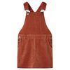 Gyerek overall ruha Corduroy Cognac 128