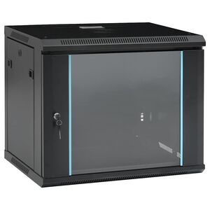 vidaXL H&aacute;l&oacute;zati szekr&eacute;nyek t&aacute;rol&oacute;val Black 600 x 450 x 510 mm Ac&eacute;l