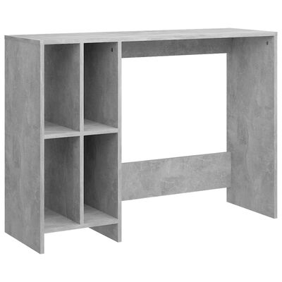 vidaXL betonszürke forgácslap laptopasztal 102,5 x 35 x 75 cm