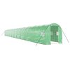 vidaXL z&ouml;ld ac&eacute;lv&aacute;zas melegh&aacute;z 48 m&sup2; 24 x 2 x 2 m