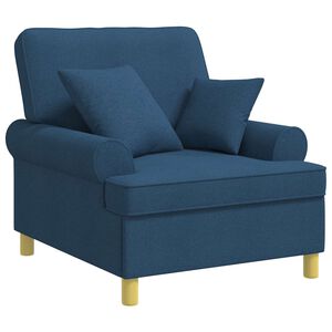 vidaXL XL fotel p&aacute;rn&aacute;kkal K&eacute;k Sz&ouml;vet
