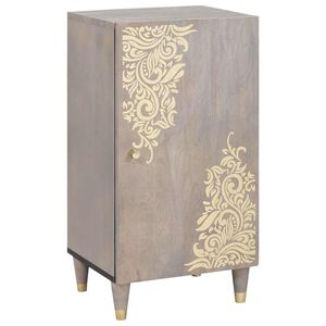 vidaXL Sz&eacute;f polcokkal Sz&uuml;rke &eacute;s Arany 40 x 33 x 75 cm T&ouml;m&ouml;r Mang&oacute;f&aacute;t