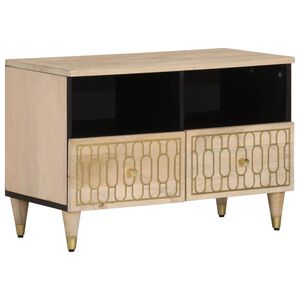 vidaXL t&ouml;m&ouml;r mang&oacute;fa TV-szekr&eacute;ny 70 x 33 x 46 cm