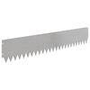 vidaXL Fűszeg&eacute;lyez&eacute;s 30 db 103 x 20 cm Ac&eacute;l Ez&uuml;st