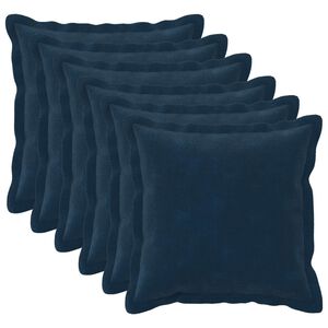 vidaXL P&aacute;rna 6 db HOUTEN K&eacute;k 30 x 30 cm Mikrosz&aacute;las Pl&uuml;ss