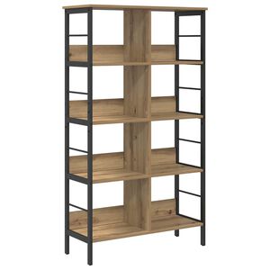 vidaXL K&ouml;nyvespolc 8 szintes 82 x 32 x 144,5 cm Szerelt Fa