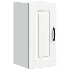 vidaXL konyhai fali szekr&eacute;ny Kalmar feh&eacute;r sz&iacute;nű fűr&eacute;sz&aacute;ru