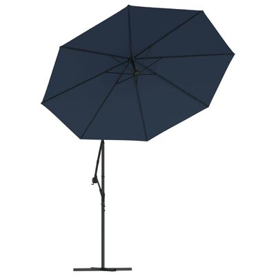 vidaXL kék konzolos napernyő csereponyva 300 cm