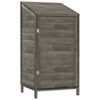 vidaXL antracitsz&uuml;rke t&ouml;m&ouml;r fenyőfa kerti f&eacute;szer 55 x 52 x 112 cm