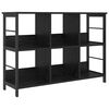 vidaXL K&ouml;nyvespolc 6 szintes 102 x 32 x 72,5 cm Szerelt Fa