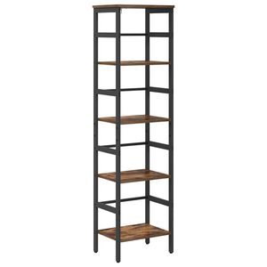 vidaXL K&ouml;nyvespolc 4 szintes 40 x 29,5 x 149 cm Szerelt Fa