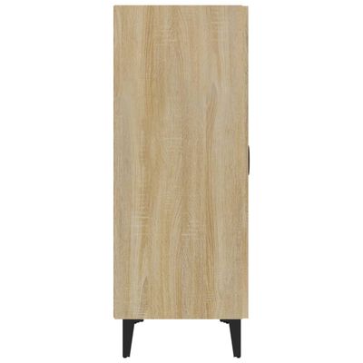vidaXL sonoma-tölgyszínű szerelt fa tálalóasztal 70 x 34 x 90 cm