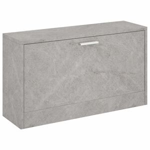 vidaXL betonsz&uuml;rke szerelt fa cipőt&aacute;rol&oacute; pad 80x24x45 cm