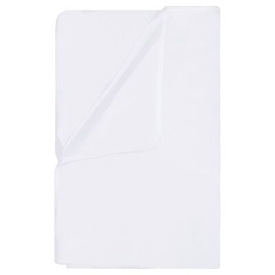vidaXL 2 darab fehér pamut vízálló matracvédő 60 x 120 cm