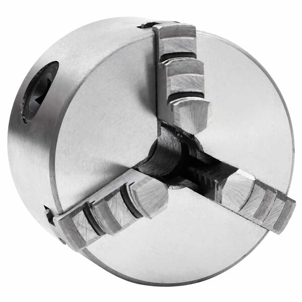 vidaXL 3 szor&iacute;t&oacute;pof&aacute;s &ouml;nk&ouml;zpontos&iacute;t&oacute; ac&eacute;l esztergatokm&aacute;ny 80 mm