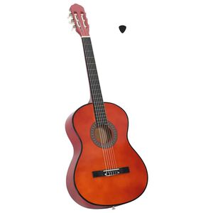 vidaXL klasszikus h&aacute;rsfa git&aacute;r kezdőknek 4/4 39"
