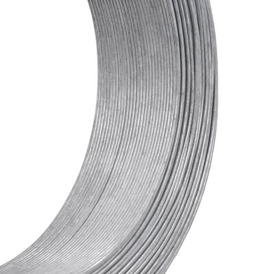 vidaXL acél kerítésösszekötő drót 250 m 2,5 mm