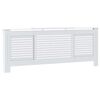vidaXL feh&eacute;r MDF radi&aacute;torburkolat 205 cm