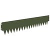 vidaXL Fűszeg&eacute;lyez&eacute;s 10 pcs 103 x 20 cm f&eacute;m Olajz&ouml;ld