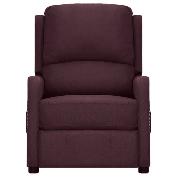 vidaXL lila szövet masszázsfotel