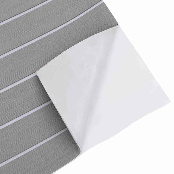 vidaXL Csónak padló Világosszürke és fehér 240 x 90 cm EVA hab