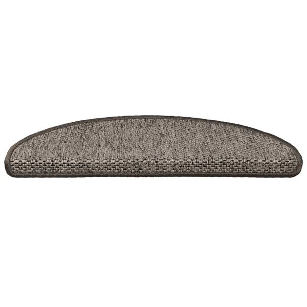 vidaXL 30 db lépcsőszőnyegek öntapadós szizál kinézetű 65x21x4 cm