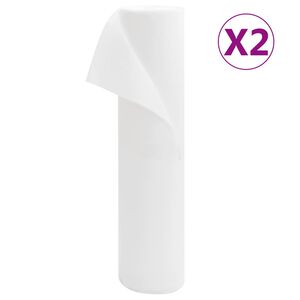vidaXL 2 db n&ouml;v&eacute;nyv&eacute;dő textil tekercs 70 g/m&sup2; 50x1,6 m