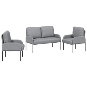 vidaXL &Uuml;lőgarnit&uacute;r&aacute;k 3 pcs Vil&aacute;gossz&uuml;rke 115 x 56 x 80 cm Furn&eacute;r