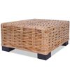 vidaXL term&eacute;szetes rattan doh&aacute;nyz&oacute;asztal 45 x 45 x 30 cm