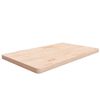 vidaXL kezeletlen t&ouml;m&ouml;r fa f&uuml;rdőszobai pult 100 x 60 x 4 cm