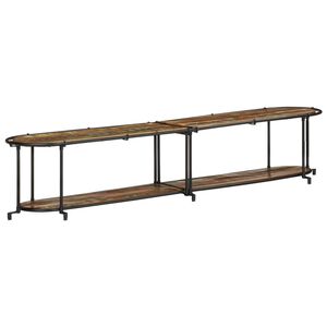 vidaXL t&ouml;m&ouml;r &uacute;jrahasznos&iacute;tott fa TV-szekr&eacute;ny 200 x 42 x 40 cm