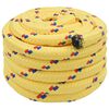 vidaXL T&ouml;bbc&eacute;l&uacute; munkak&ouml;t&eacute;l 30 mm 10 m S&aacute;rga PP 5400 kg Max. teherb&iacute;r&aacute;s