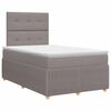 vidaXL Boxspring &aacute;gy matraccal T&oacute;psz&iacute;nű 120 x 200 cm Sz&ouml;vet