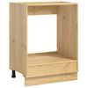 vidaXL Cabinet t&aacute;rol&oacute;val SKI M&eacute;zes Barna 60 x 46 x 81 cm T&ouml;m&ouml;r fenyőfa