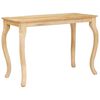 vidaXL Doh&aacute;nyz&oacute;asztal Barna 110 x 55 x 77 cm T&ouml;m&ouml;r Mang&oacute;f&aacute;t