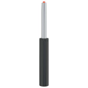 vidaXL Irodai Sz&eacute;k G&aacute;zl&aacute;b Fekete 307-447 mm Vas