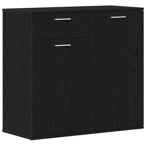 vidaXL fekete t&ouml;lgy forg&aacute;cslap t&aacute;lal&oacute;szekr&eacute;ny 80 x 36 x 75 cm