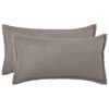 vidaXL P&aacute;rna huzat 2 pcs HOUTEN Vil&aacute;gossz&uuml;rke 40 x 70 cm Boucl&eacute;