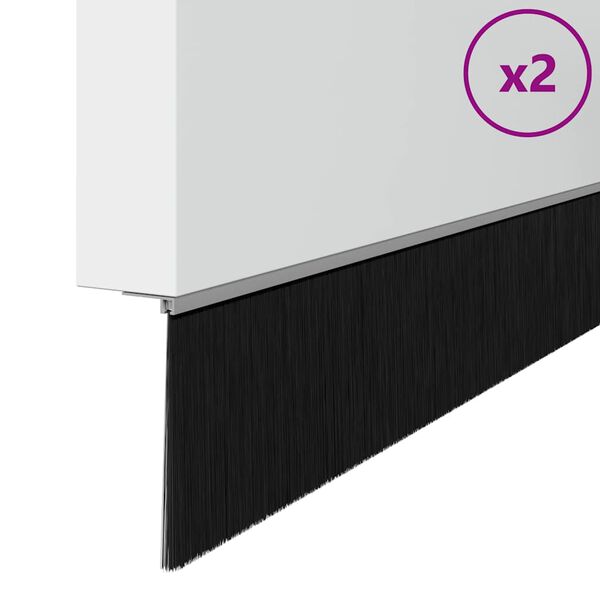 vidaXL Csavaros Ajt&oacute; Kefe Z&aacute;r 2 pcs Ez&uuml;st 100 cm Alum&iacute;nium &ouml;tv&ouml;zet