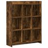 vidaXL K&ouml;nyvszekr&eacute;ny F&uuml;st&ouml;s T&ouml;lgy 87,5 x 30 x 111 cm Szerelt Fa