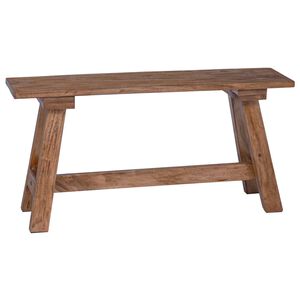 vidaXL pad Term&eacute;szetes 92 x 23,5 x 45,5 cm T&ouml;m&ouml;r mahag&oacute;ni fa