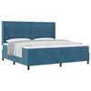 vidaXL Boxrug&oacute;s &aacute;gy fejt&aacute;ml&aacute;val K&eacute;k 200 x 200 cm B&aacute;rsony