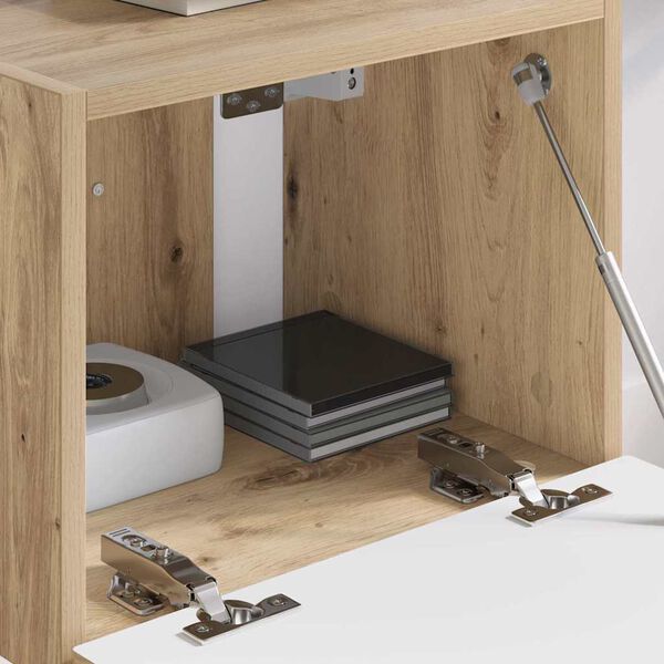 vidaXL TV Fali Szekr&eacute;ny Műv&eacute;szi t&ouml;lgy 39 x 31 x 29,5 cm Faanyag