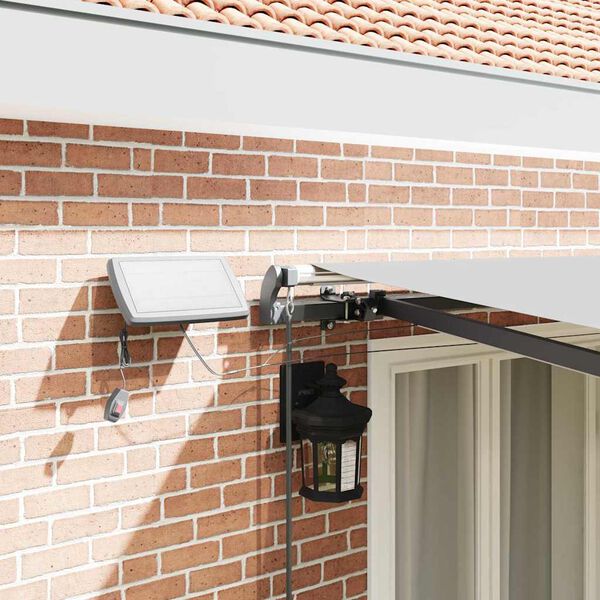 vidaXL Napernyő tartalmaz Antracit 5 × 3,5 m Fém