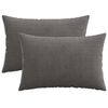 vidaXL P&aacute;rna huzat 2 pcs HEERLEN S&ouml;t&eacute;tsz&uuml;rke 30 x 50 cm cord